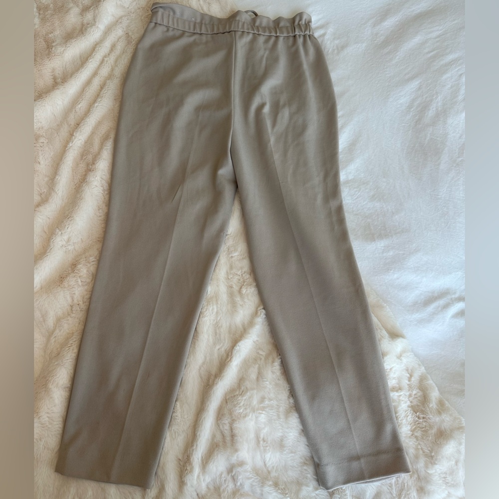 Tan Drawstring Work Pants - image 3